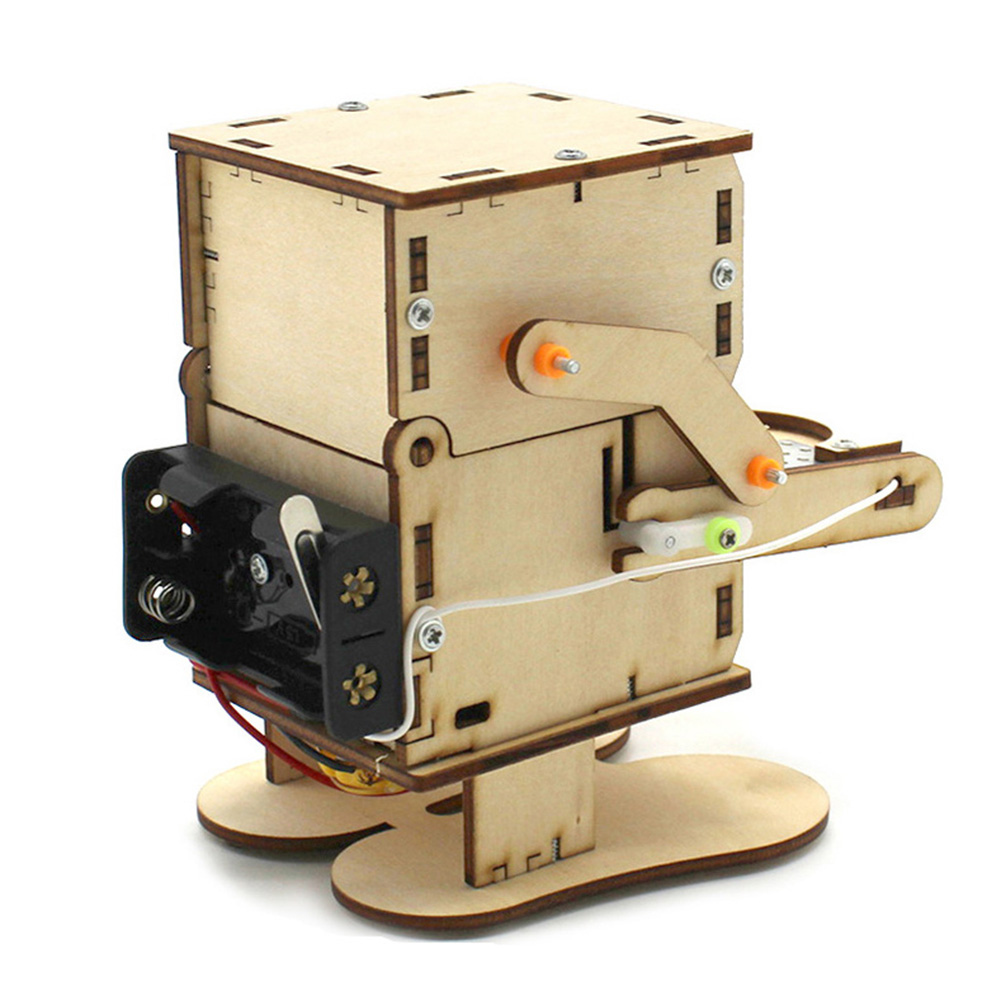 Wooden Assemble DIY Robot Eati – Science Robot Bewertung und Preis
