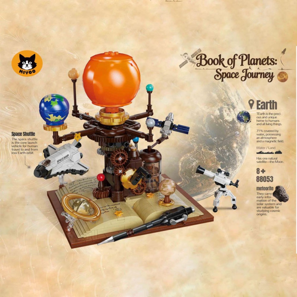 672pcs Solar System Orrery Bui – Solar System Orrery Bewertung und Preis