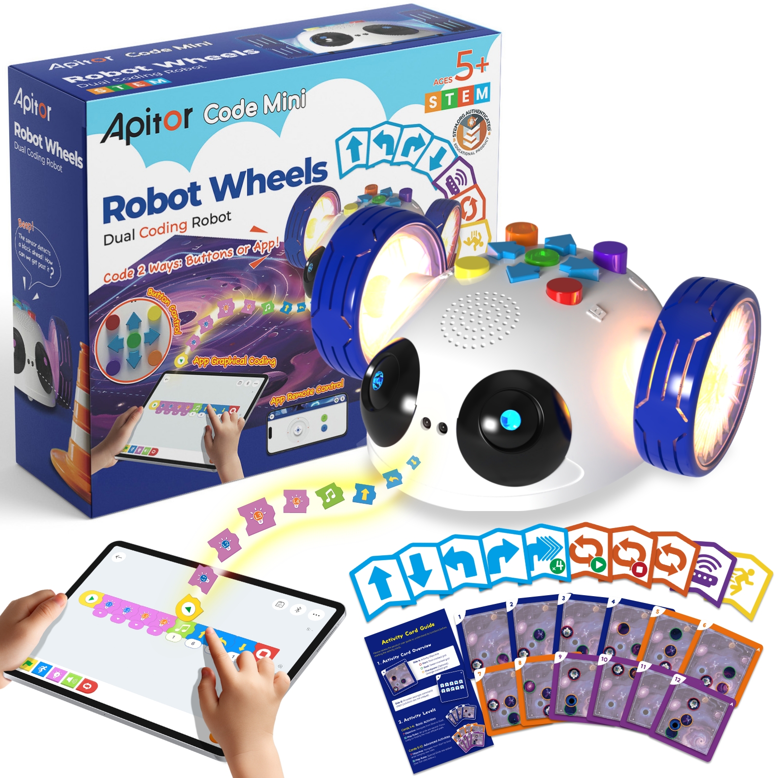 Apitor Mini Robot Wheels Codin – Science Robot Bewertung und Preis