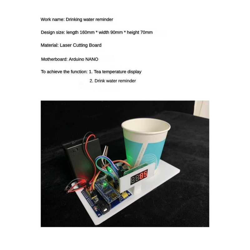 Drink Water Reminder Robot Han – Science Robot Bewertung und Preis