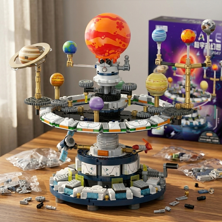 Mini Building Blocks Solar Sys – Solar System Orrery Bewertung und Preis