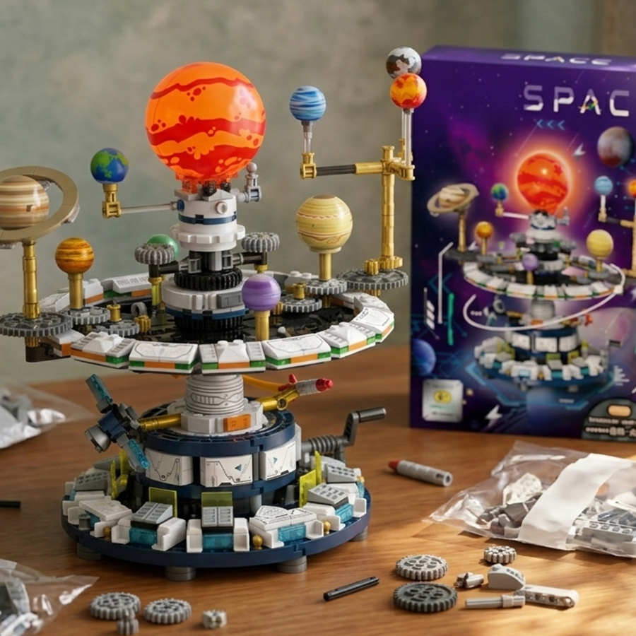 Mini Building Blocks Solar Sys – Solar System Orrery Bewertung und Preis