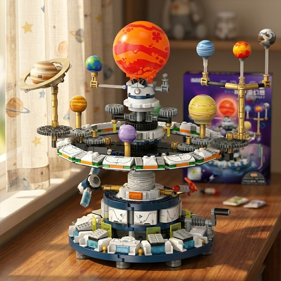Mini Building Blocks Solar Sys – Solar System Orrery Bewertung und Preis
