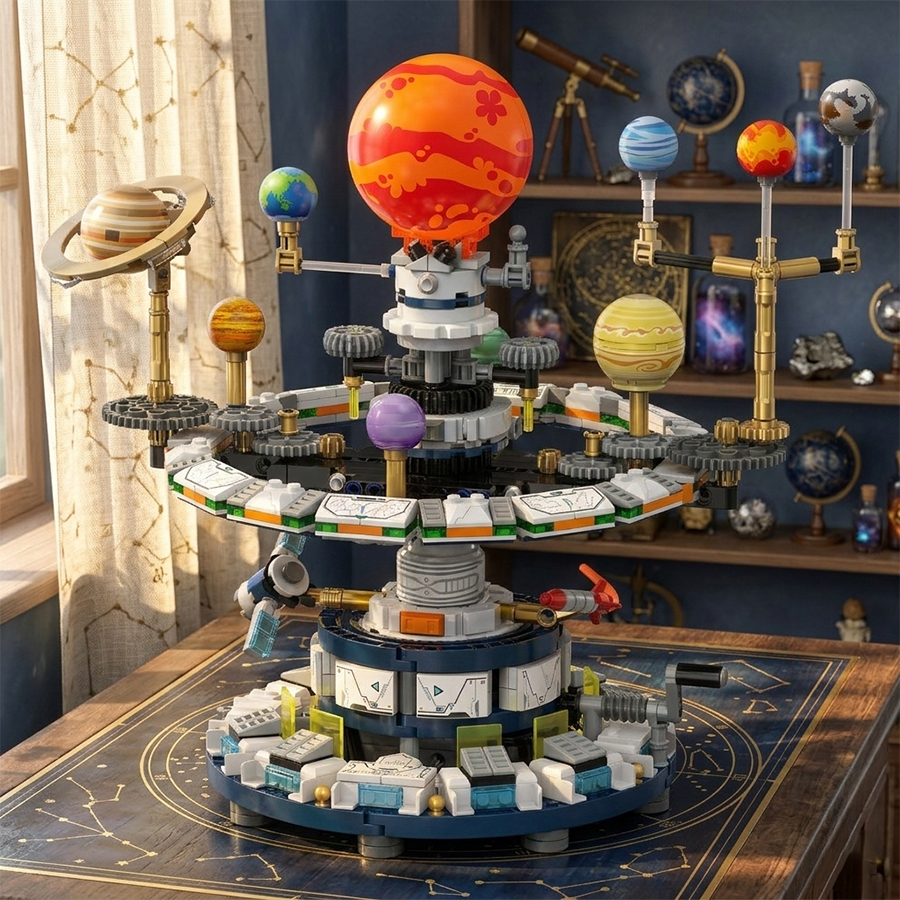 Mini Building Blocks Solar Sys – Solar System Orrery Bewertung und Preis