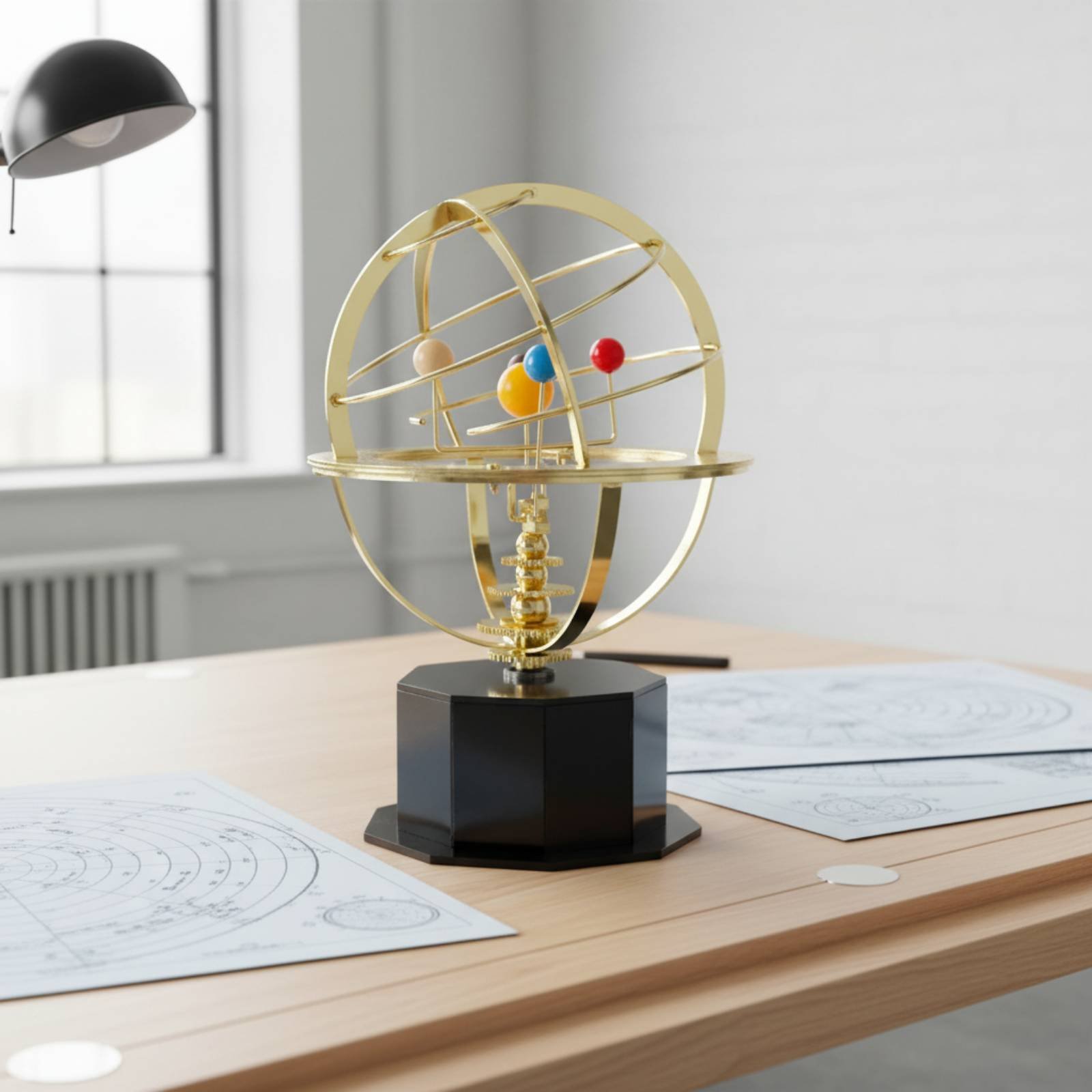 Orrery Model Astronomy Themed  – Solar System Orrery Bewertung und Preis