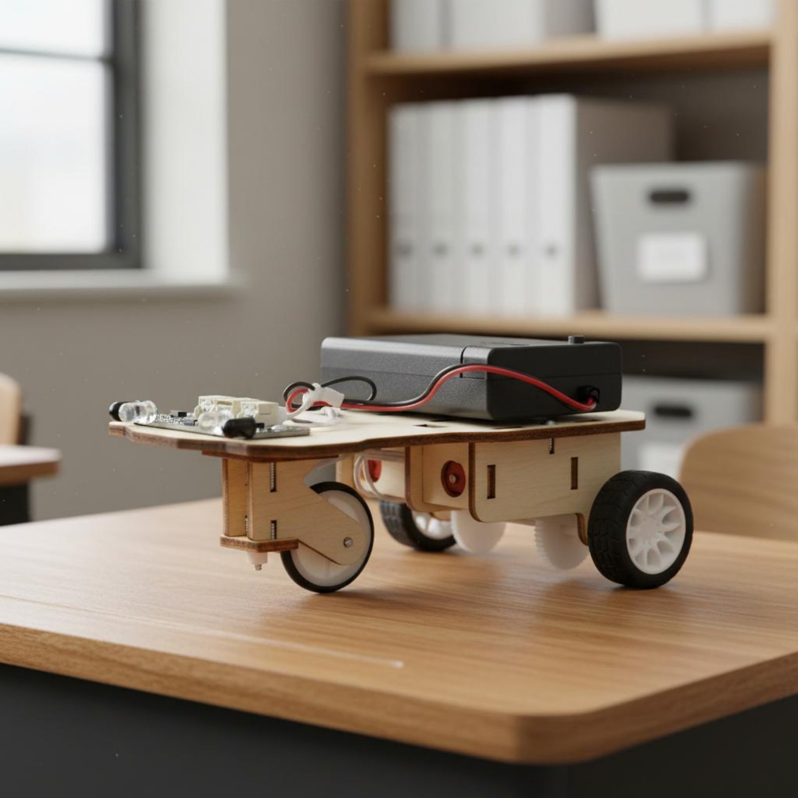 Wooden Intelligent Vehicle Kit – Science Robot Bewertung und Preis