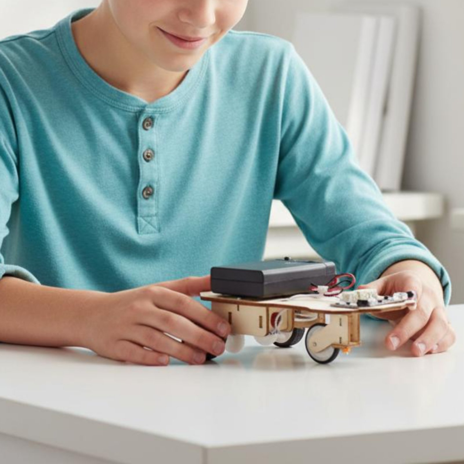 Wooden Intelligent Vehicle Kit – Science Robot Bewertung und Preis